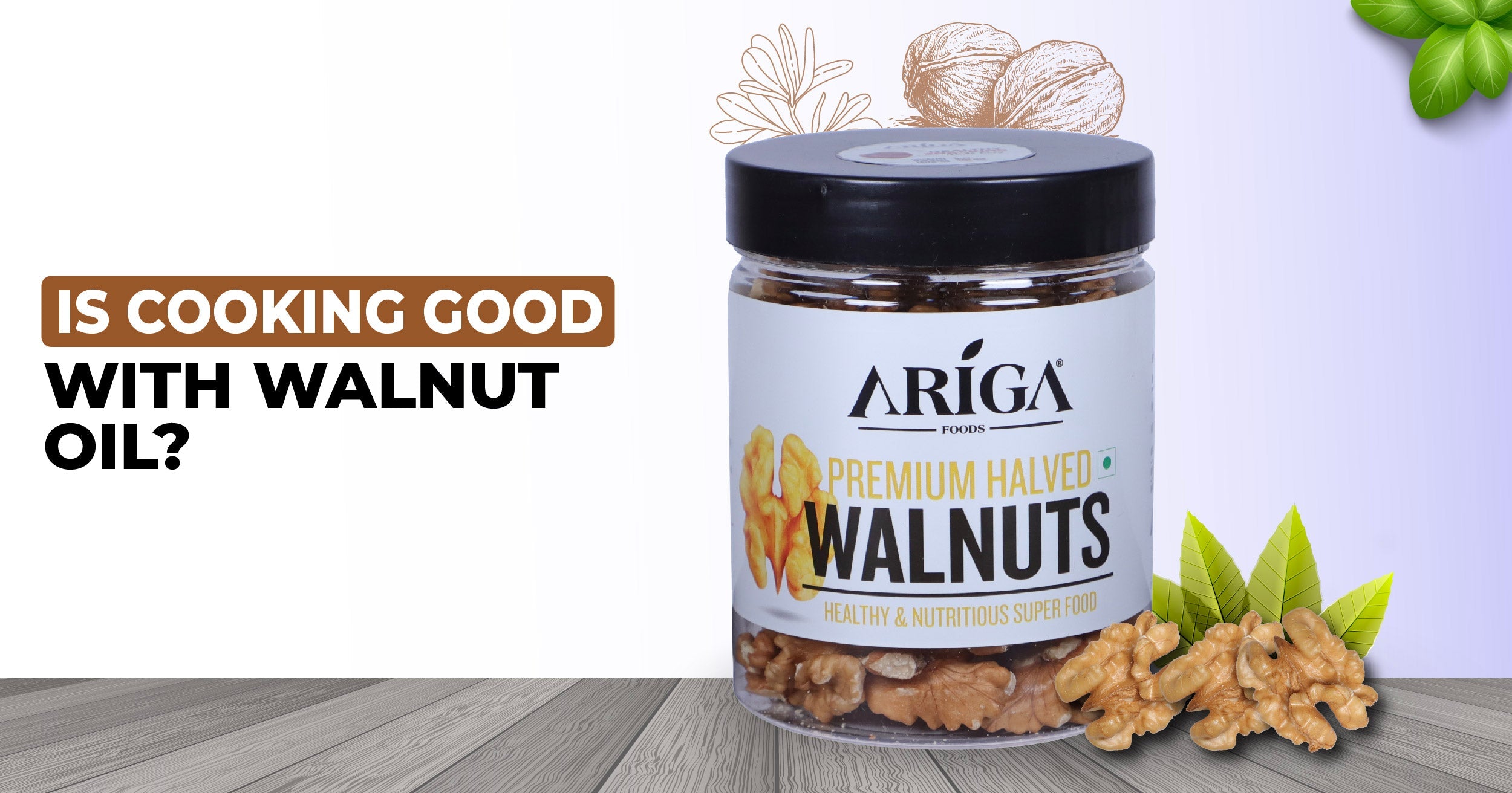 The benefits of using walnut oil in cooking