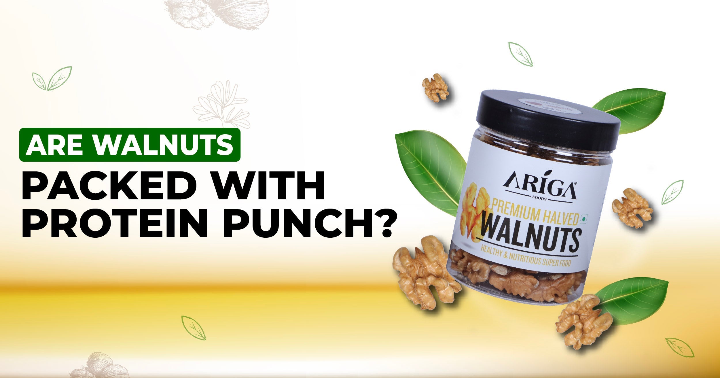 Are walnuts a good source of protein?