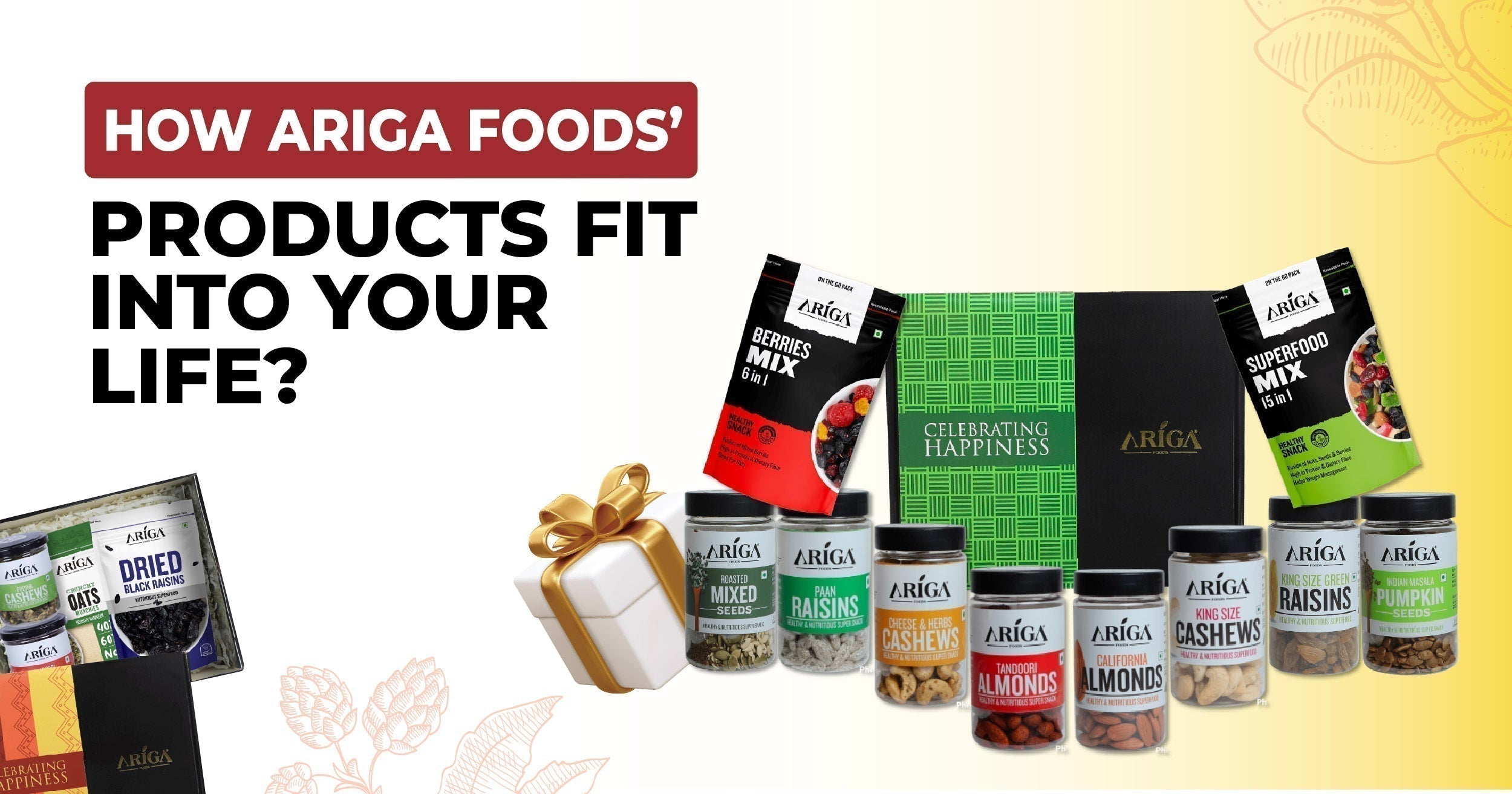 Snacks for Every Occasion: How Ariga Foods' Products Fit into Your Life