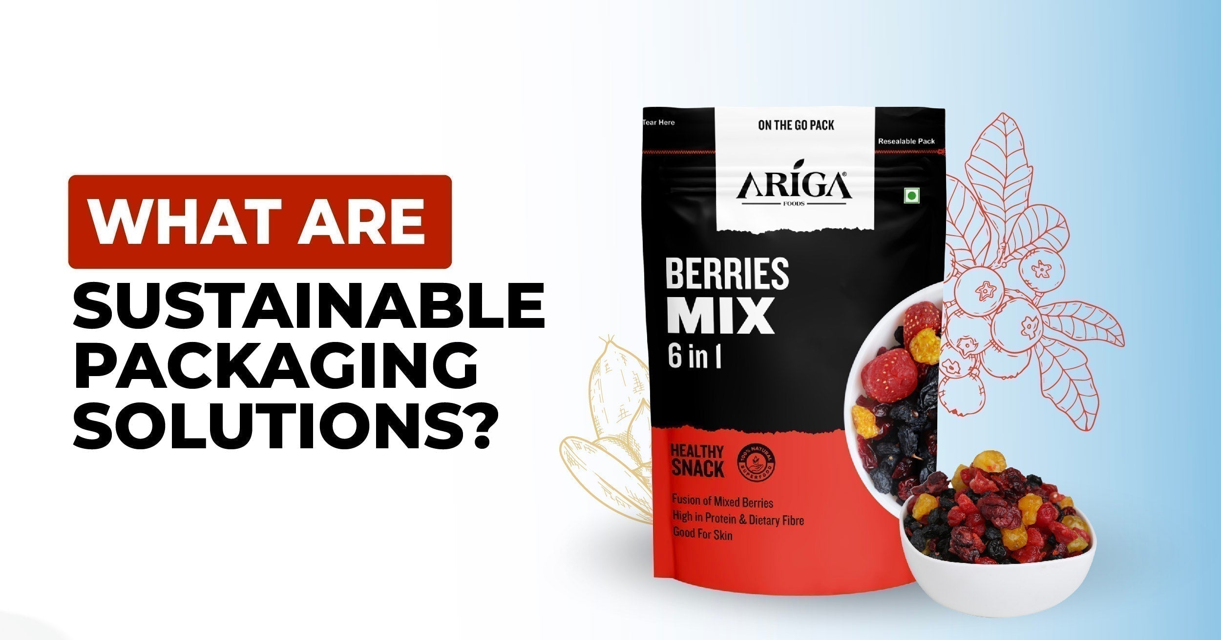 Trail Mixes and Sustainability: Eco-Friendly Ingredients and Packaging