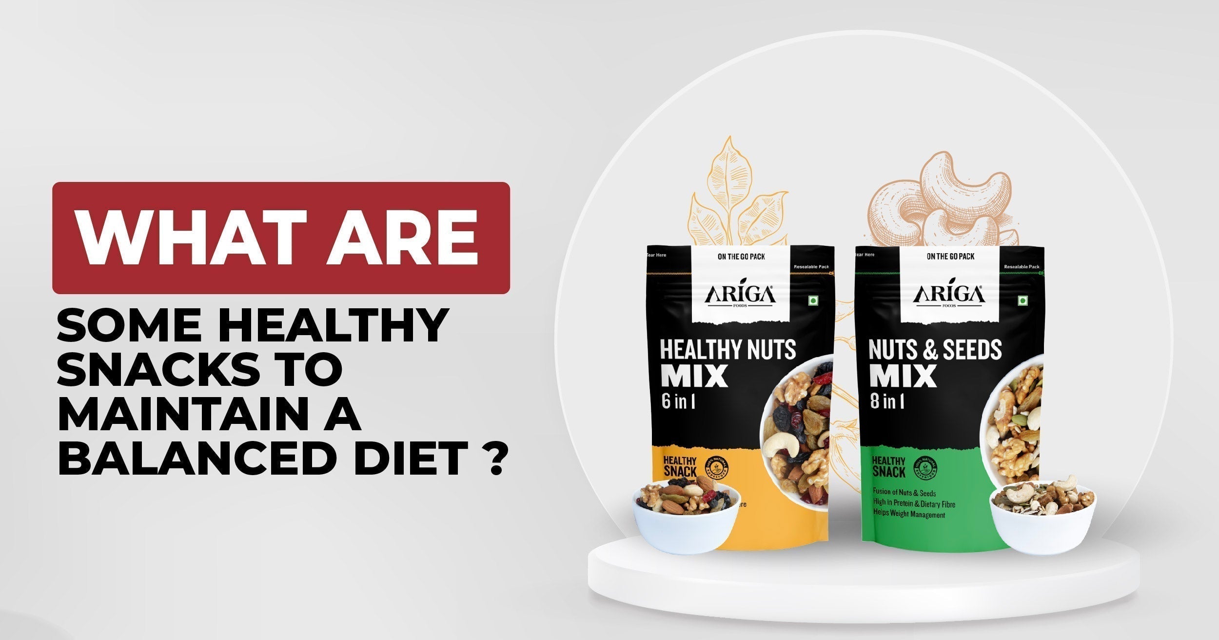 The Role of Healthy Snacks in Maintaining a Balanced Diet