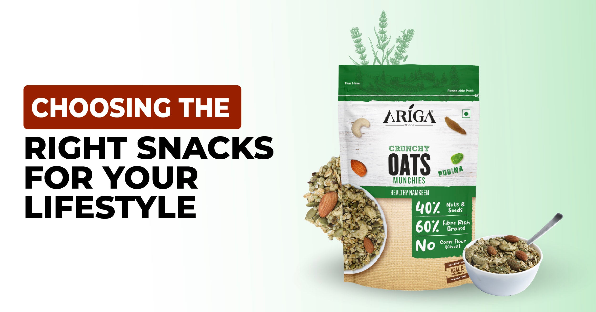 How to Choose the Right Snacks for Your Lifestyle: Advice from Ariga Foods