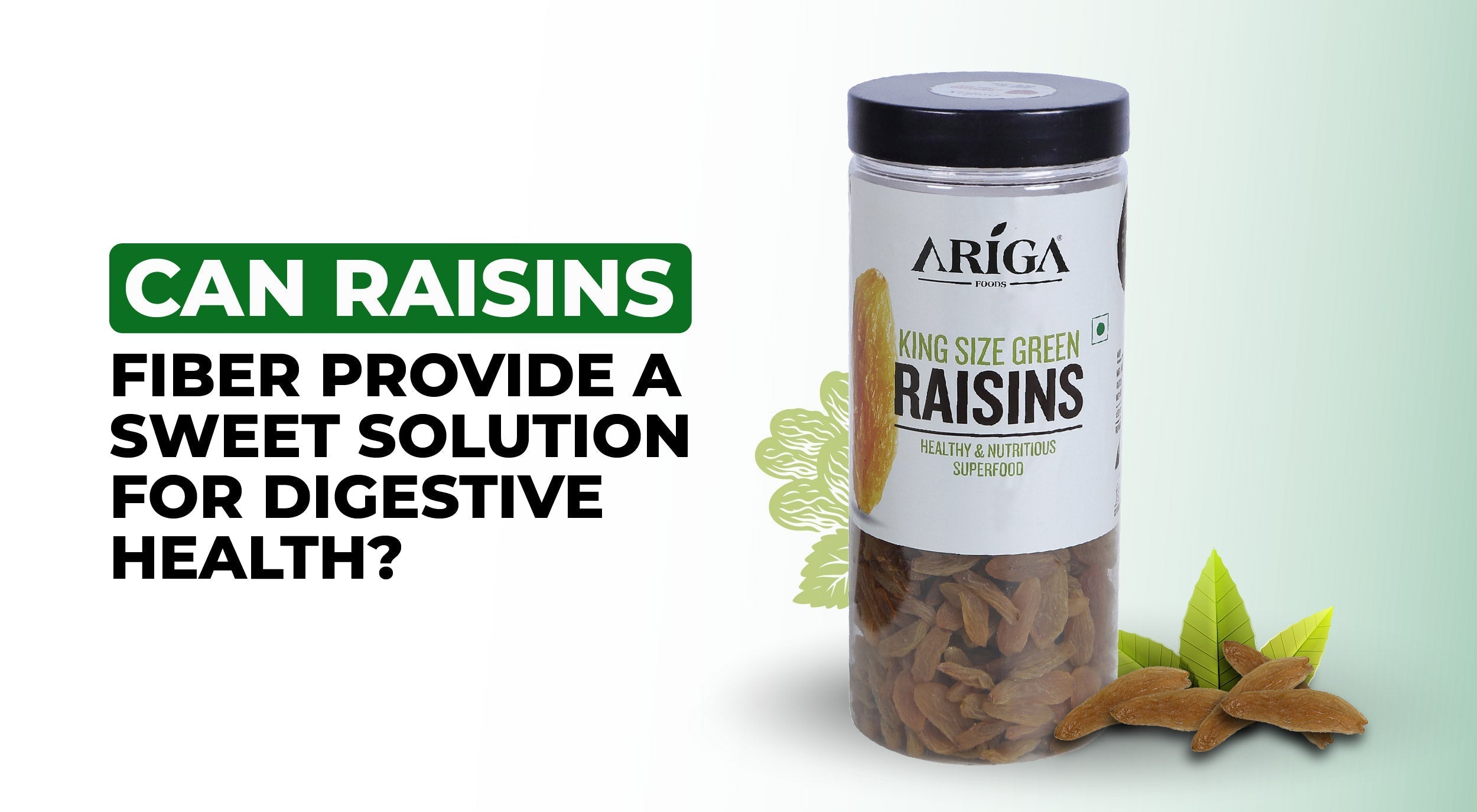 Can Raisins' Fiber Provide a Sweet Solution for Digestive Health?