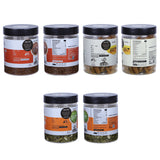 Ariga Foods Roasted Flax Seeds, Raisins & Raw Pumpkin Seeds | Combo Pack Of 3