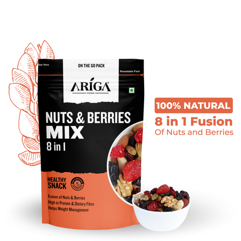 Premium nuts berries mix 200g trail mix with almonds cashews raisins healthy snack