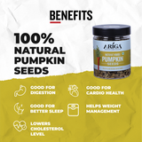 Roasted Pumpkin Seeds 200g- Natkhat Nimbu Flavour | Premium Quality