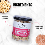 Himalayan Pink Salt Cashews 200g | Roasted 100% Premium Kaju