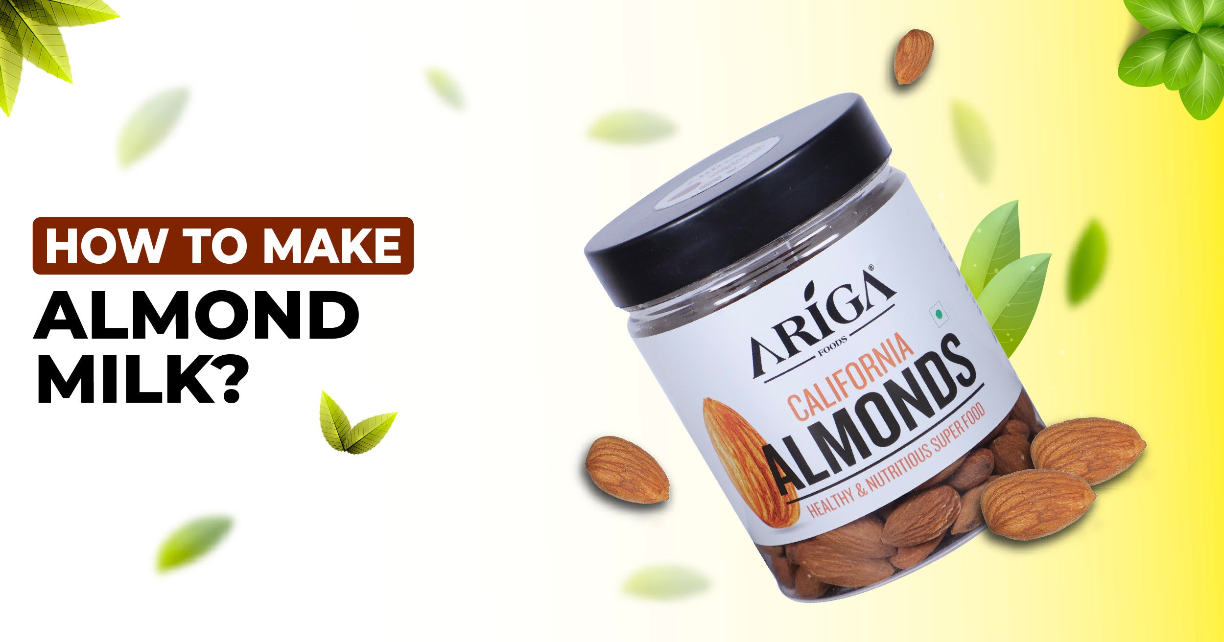 How to Make Almond Milk with California Almonds