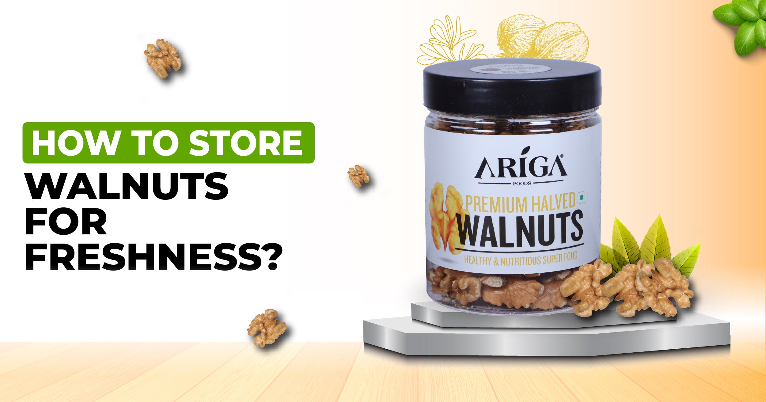 The best ways to store walnuts for freshness