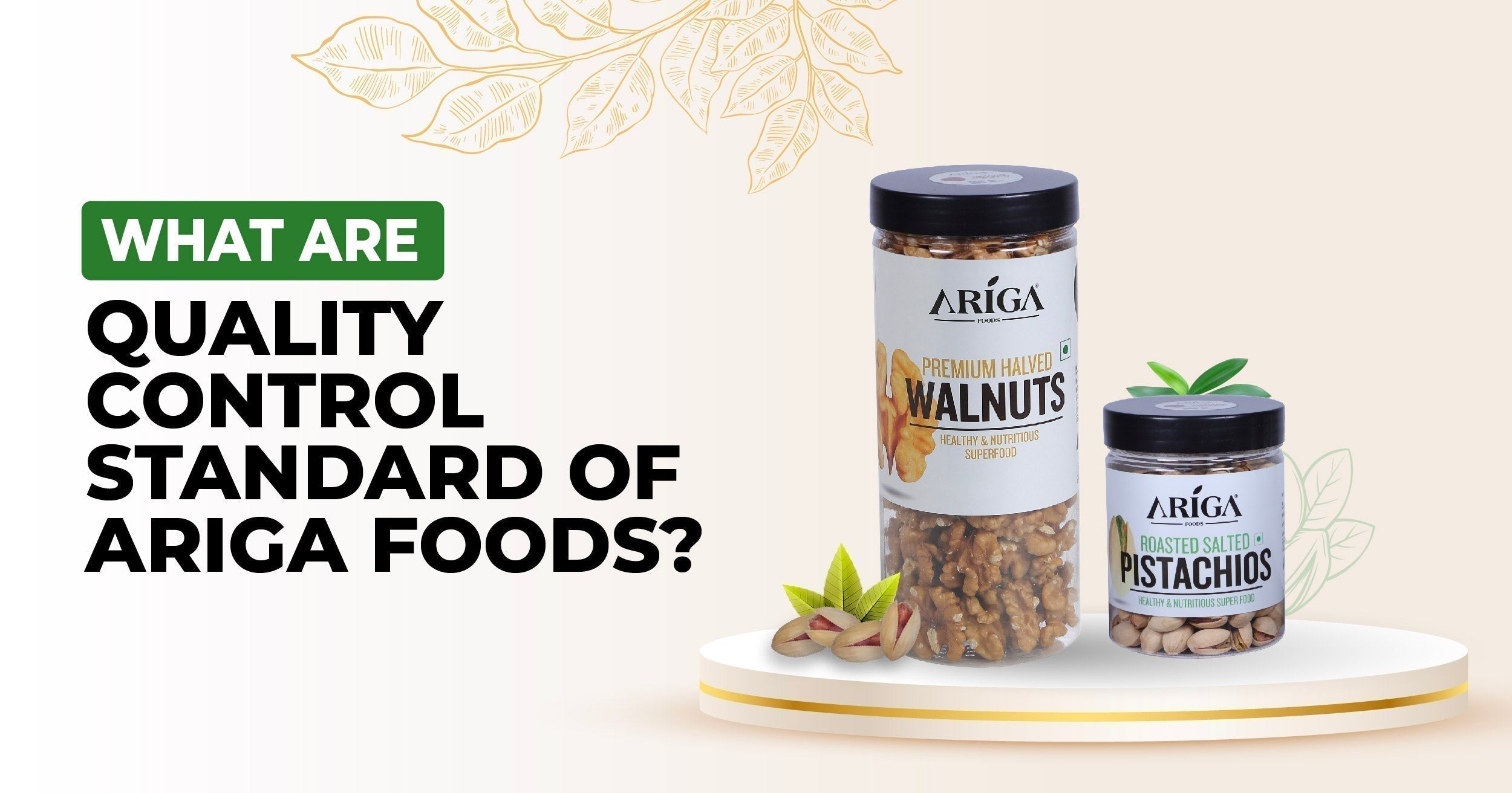 A Look at Ariga Foods' Quality Control Standards: Ensuring Consistent Taste and Safety