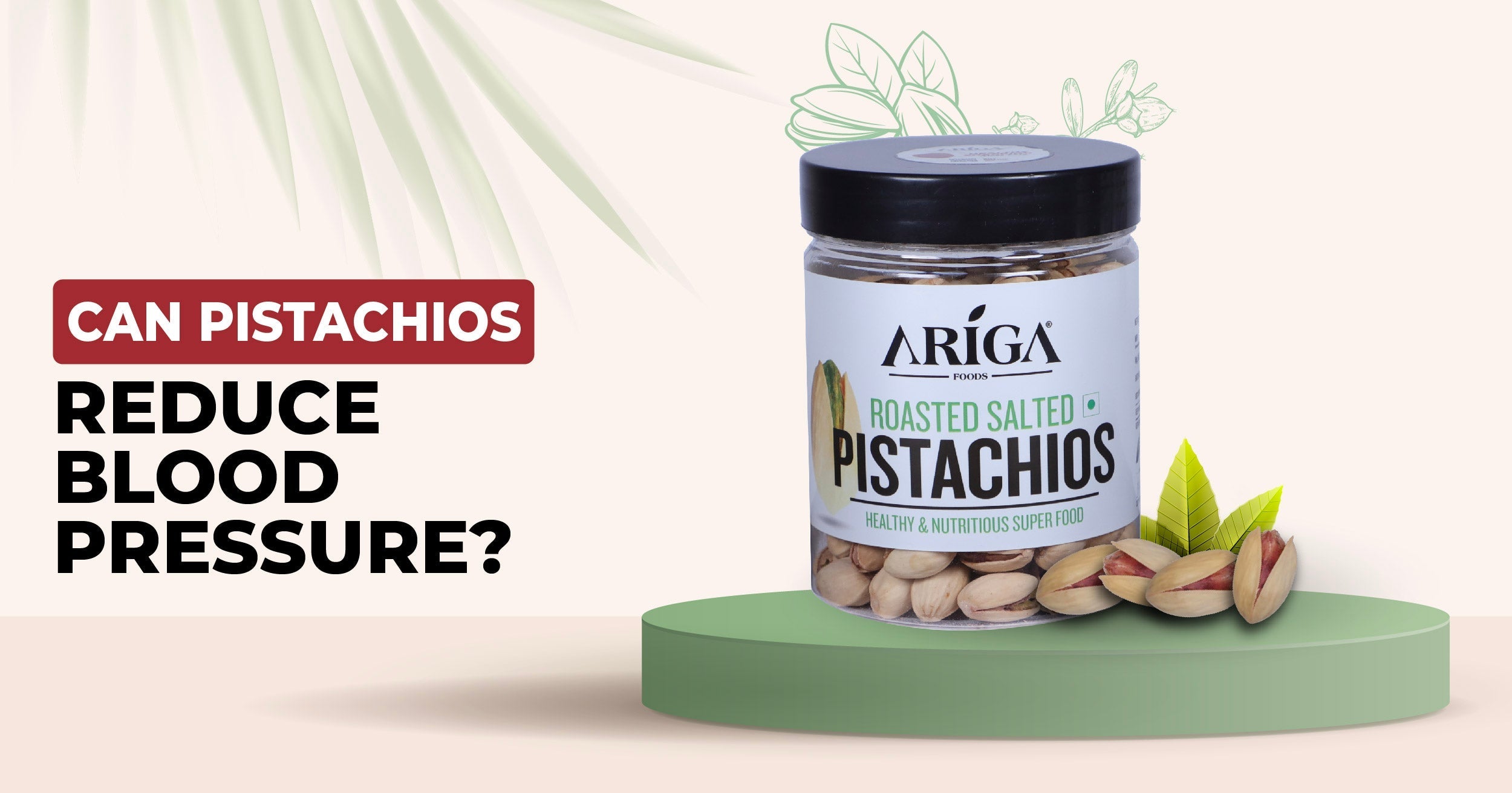 Pistachios and blood pressure: can they help lower blood pressure
