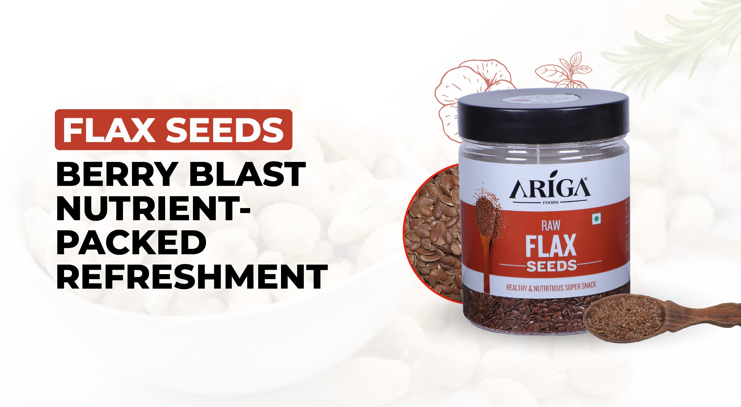 Flax Seed Berry Blast : A Nutrient-Packed Summer Smoothie