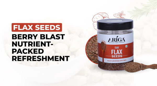 Flax Seed Berry Blast : A Nutrient-Packed Summer Smoothie