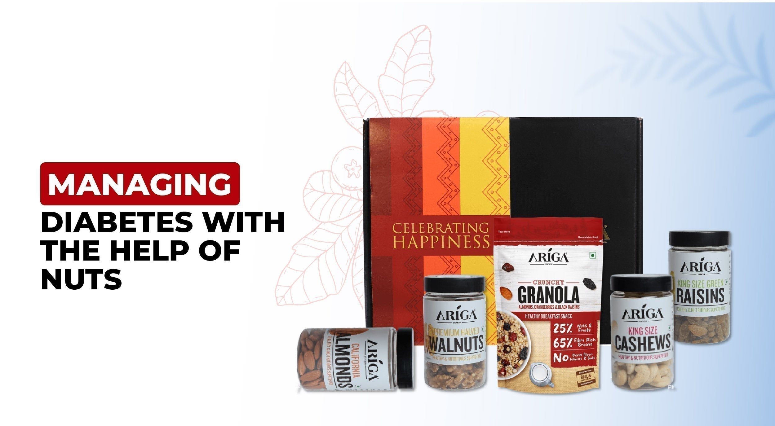 How to Manage diabetes with help of Nuts?