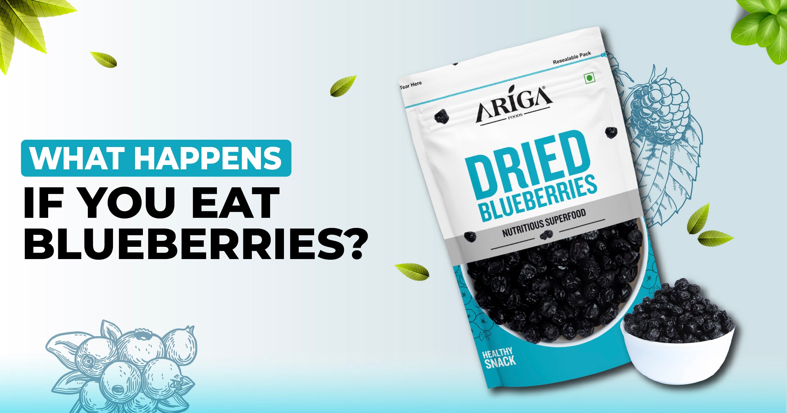 What happens if you eat blueberries every day