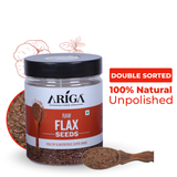Ariga Foods raw flax seeds 200g premium alsi seeds healthy superfood pack