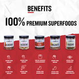 Benefits of almonds, cashews raisins, flax seeds & walnuts combo for perfect healthy