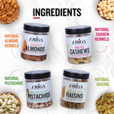 Ariga Foods Dry Fruits Combo product pack with mixed nuts 