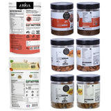 Premium seeds & berries mix, roasted flax and crunchy almonds-raisins combo pack buy ariga foods