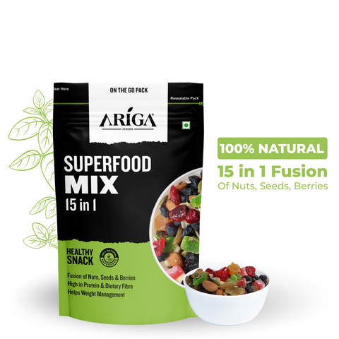 Premium superfood trail mix 200g with nuts and seeds healthy snack