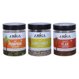 Ariga Foods seeds combo pack with pumpkin sunflower flax seeds healthy snack