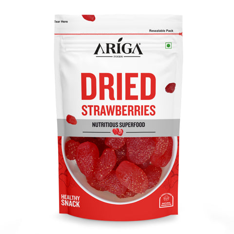 Premium Dried Strawberries 200g | Ariga Foods