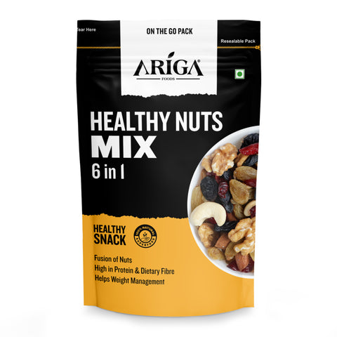 Premium Healthy Nutmix 200g | Trail Mix 6 in 1 | Ariga Foods