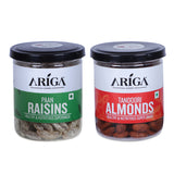 Tandoori Almonds 200g + Paan Raisins 250g (Dry Fruits Combo Pack 450g)