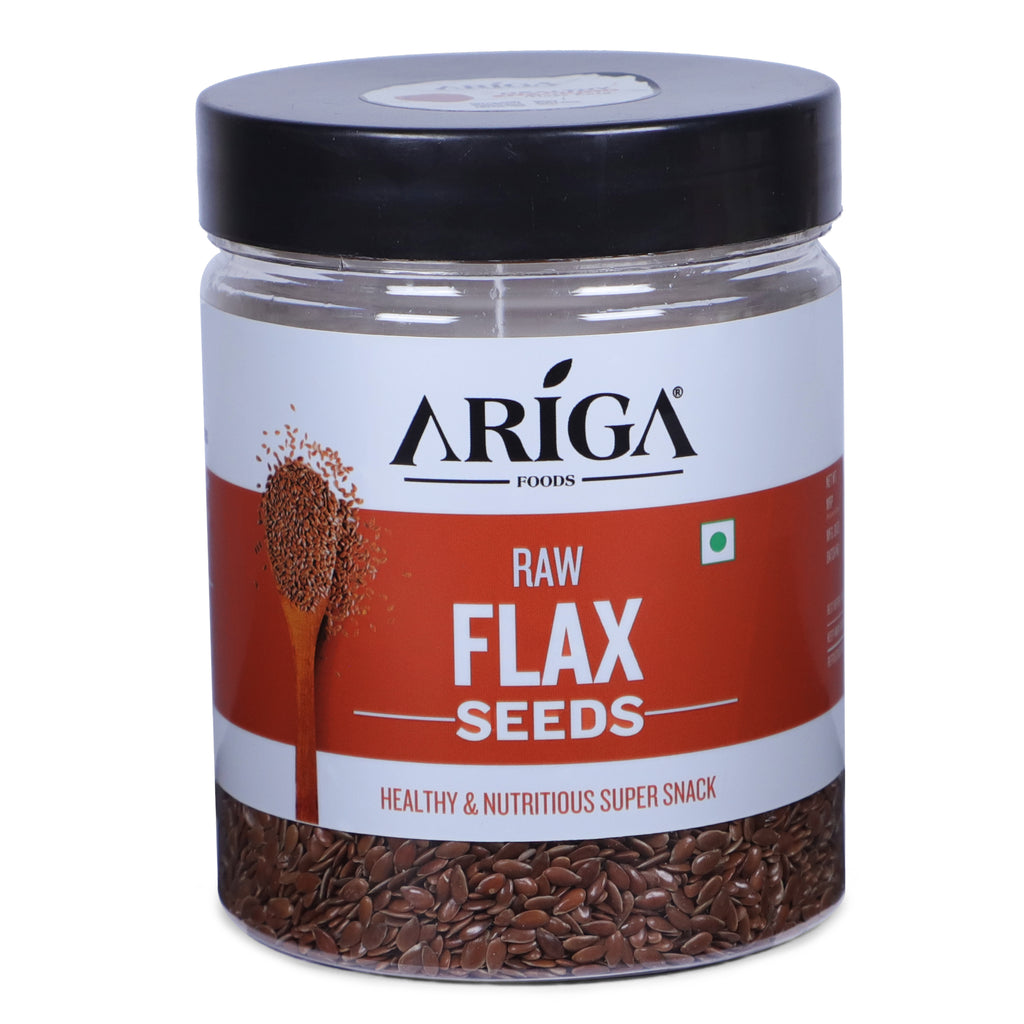 Buy Premium Quality Raw Flax Seeds 200 gram Ariga Foods