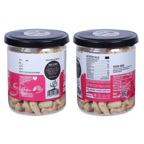 Himalayan Pink Salt Cashews 200g | Roasted 100% Premium Kaju