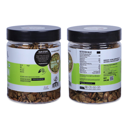 Roasted Pumpkin Seeds 200g- Indian Masala Flavour | Premium Quality
