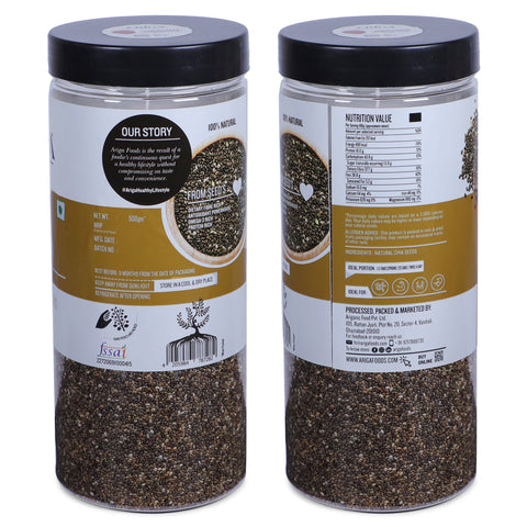 Raw Chia Seeds 500g | 100% Premium Quality