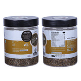 Premium 250g chia seeds in resealable pouch for freshness