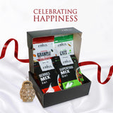 Blooming Diwali Gift Box Assorted- Trail Mix, Berries Mix, Breakfast Granola and Oats Munchies | 4 Packs 800g | Ariga Foods