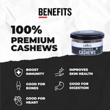 Black Pepper Cashews 80g | Roasted 100% Premium Kaju Ariga kaju