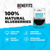 Premium Dried Californian Blueberries 150g | Ariga Foods