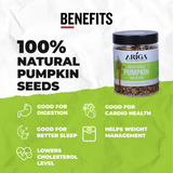 Roasted Pumpkin Seeds 200g- Indian Masala Flavour | Premium Quality