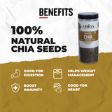 Roasted Chia Seeds 250g | 100% Premium Quality