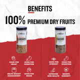 Ariga Foods Natural California Almonds (Badam) and Raisins (Kishmish) 1kg (500g x 2) | Dry Fruits Combo Pack | Mixed Nuts Online
