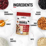 Crunchy Granola Almonds and Cranberries 200g | Breakfast Cereals | Ariga Foods