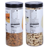 Ariga Foods Natural California Almonds (Badam) and Cashews  Online(Kaju) 1kg (500g x 2)