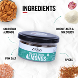 Cream onion almonds ingredients and nutrition information for healthy snacking