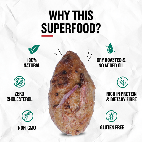 Close up of roasted cream onion almonds crunchy premium badam healthy snack