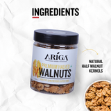 Natural premium walnut kernels texture healthy halved walnuts dry fruit snack