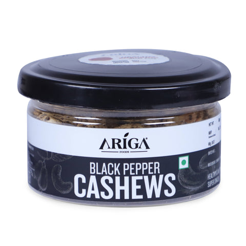 Healthy black pepper cashews supporting digestion and immunity naturally