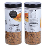 Premium California almonds kernels showing natural crunchy badam texture