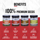 Ariga Foods seeds combo packaging 850g healthy snack mixed seeds