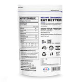 Healthy and nutritious dried black raisins, tasty superfood snack
