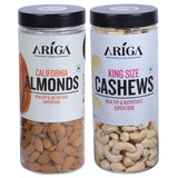 Premium dry fruits combo pack with California almonds and king size cashews
