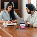 Himalayan Pink Salt Almonds 200g | Roasted 100% Premium Badam